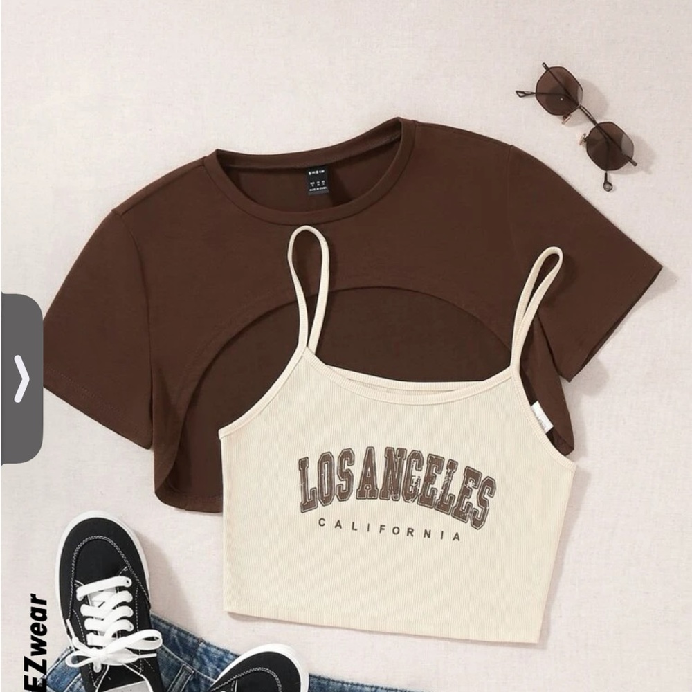 Shein Two-Shirt Set